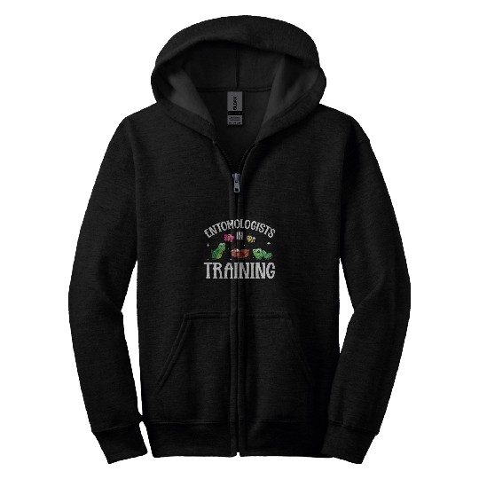 Insect Bug Entomology Future Entomologist Zip Hoodies