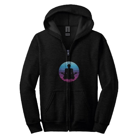 Tibetan Monk Meditation Meditating Buddha Buddhist 22 Zip Hoodies