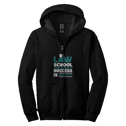 Juris Doctor Jurisprudence Doctoral Law Attorney Lawyer 24 Zip Hoodies