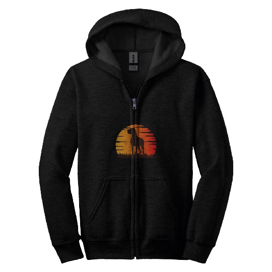 Dog Great Dane German Mastiff Great Dane Dog Breed T-Shirt Zip Hoodies