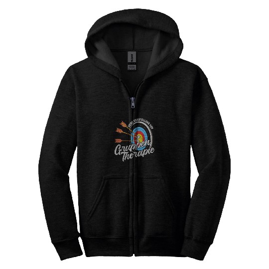 My Introduction of Group Therapy Archery Zip Hoodies