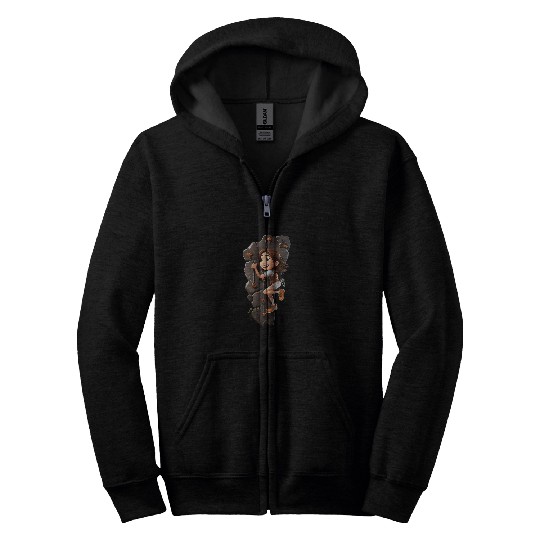 Wall Climbing Rock Wall Climber Boys Kids Anime Kawaii Zip Hoodies