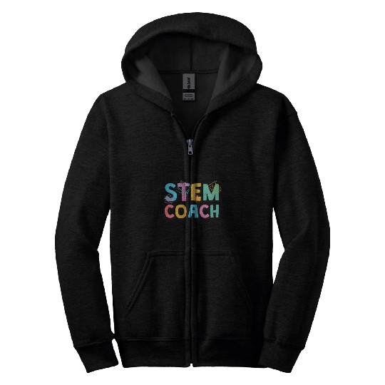 Stem Coachs Science Technology Engineering Math Coaches 21 Zip Hoodies