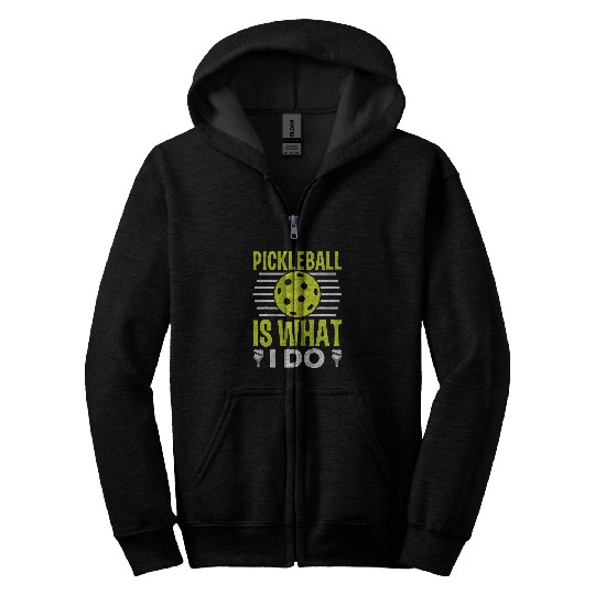 Pickleball Blogger Meme Quote 11 Zip Hoodies