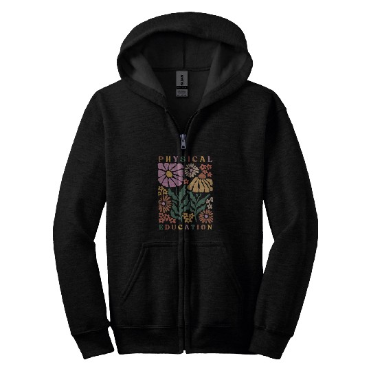 Physical Education PE Teacher Phys Ed Student Graduation 2 Zip Hoodies