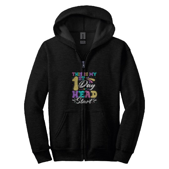 Early Head Start School Teacher Essentials Teaching Zip Hoodies