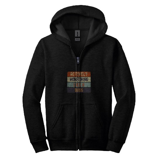 Testing Teacher Student Actively Monitoring Like A Boss 7 Zip Hoodies