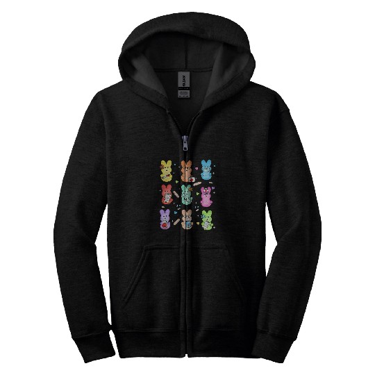 easter nurses bunny doctor easter happy easter nurses crew Zip Hoodies