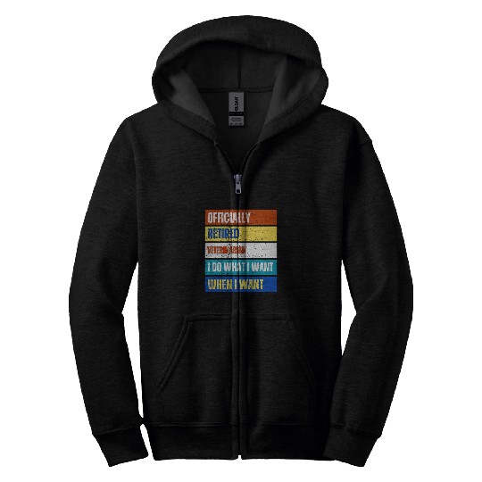 Retired Veterinarian Retirement Funny Retired Veterinarian Zip Hoodies