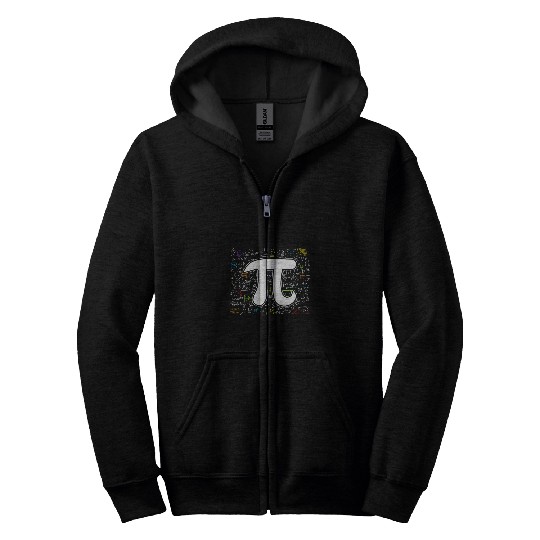 Pi Day 314 Math Equation Math Teacher Student Geek Zip Hoodies
