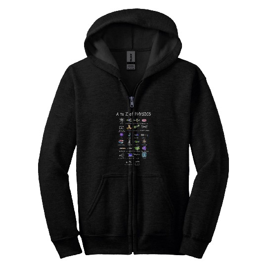 Physics Teacher Science Student Future Physicist Zip Hoodies