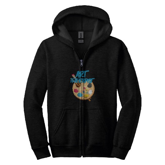 Art Therapy Creative Therapeutic 7 Zip Hoodies