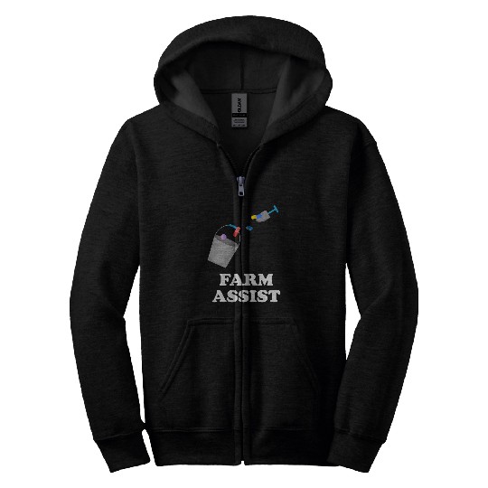 Pharmacist Farm Assist Zip Hoodies