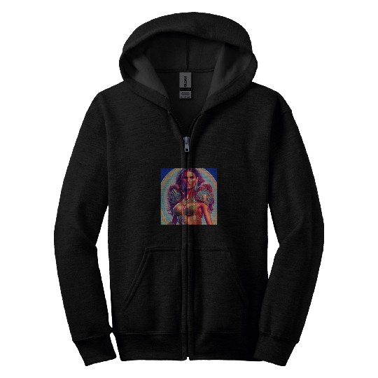 Rogue Pilot Space Opera Adventure Zip Hoodies