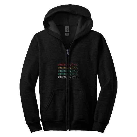 Autism Awareness Acceptance Special Education Teacher Gifts Zip Hoodies