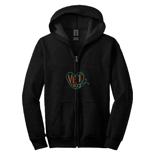 Future Veterinarian Veterinary medicines Animal Doctor 1 Zip Hoodies
