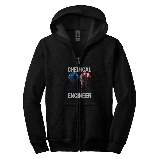 chemicals Engineer Engineering 97 Zip Hoodies