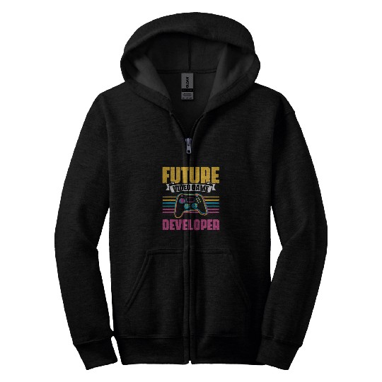 Future Game Developers Computer Nerd Programmers Zip Hoodies