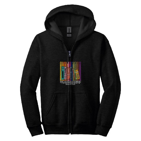 Abibliophobia Definition Fear Of Running Out Of Books Funny Zip Hoodies