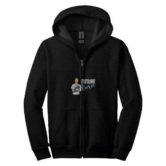 Future nurses in Training Future RN Nursing Student Zip Hoodies
