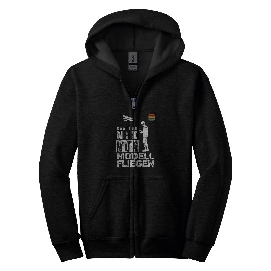 Evolution Model Flight Retro vintages Model Aeroplane Drone Zip Hoodies