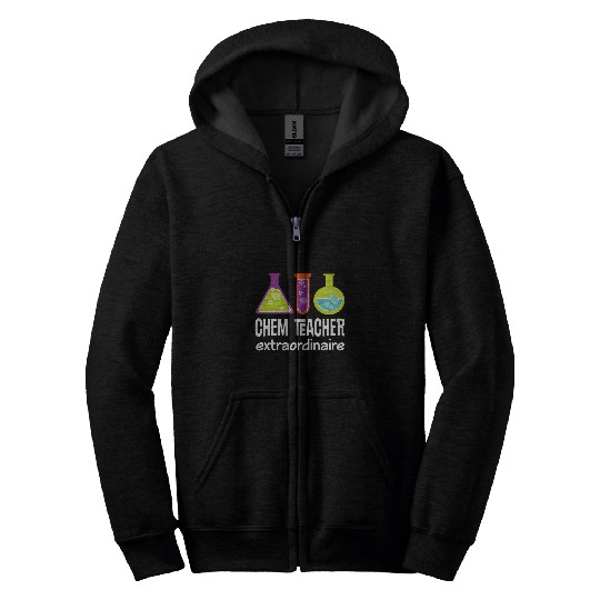 Chemistry Professor Chem Teacher Appreciation Zip Hoodies
