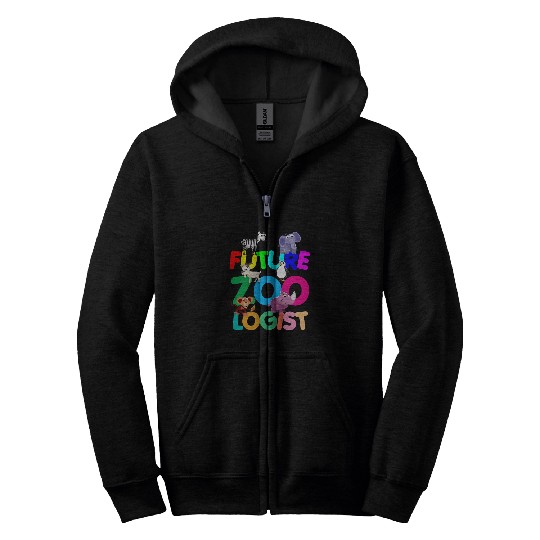 Future Zoologist Designs Zookeeper Costume 2 Zip Hoodies