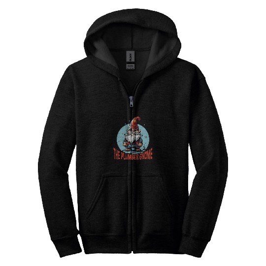 Plumber Christmas Plumbing Santa Pipefitter Happy Holidays 3 Zip Hoodies