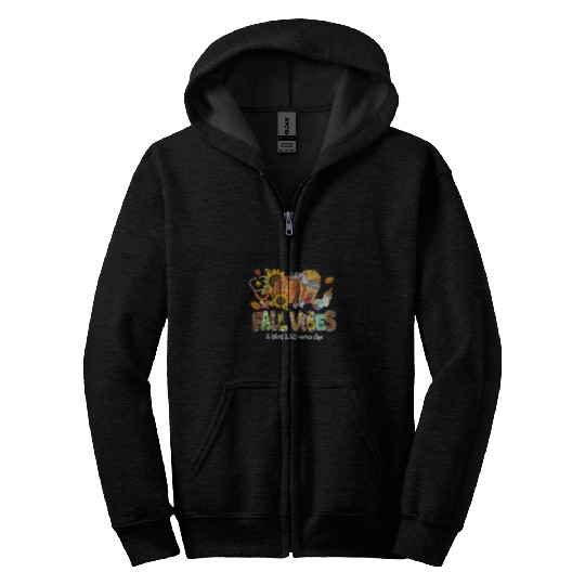 Fall Vibes That Labor Delivery nurses Life Pumpkin LD Zip Hoodies