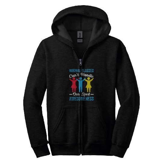 Special Education Teacher SPED Teacher Zip Hoodies