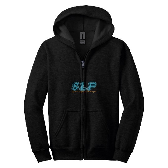 Speech Therapy Speech Language Pathologist Therapist SLP 3 Zip Hoodies