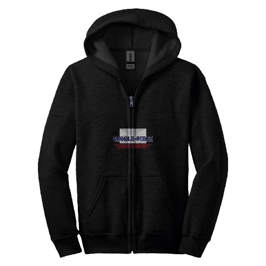 Postal Worker Mailman SinglePiece On Tour Zip Hoodies
