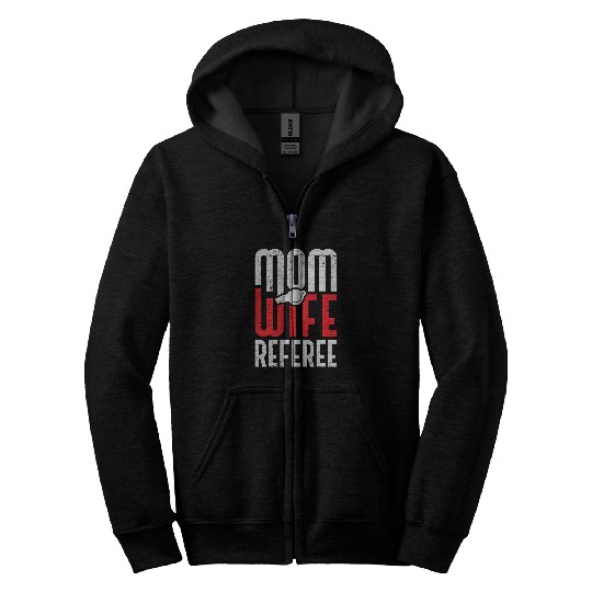 twin mom mom 2 kids mother son daughter Mom Zip Hoodies