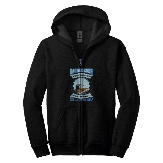 Roofer handyman carpenter construction worker building 12 Zip Hoodies