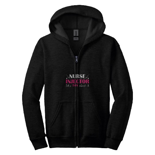 nurses Injector Lets Tox About It Aesthetic nurses Injector Zip Hoodies