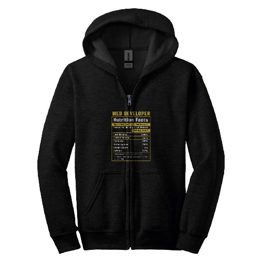 Web Developer Website Development IT Programmer Zip Hoodies