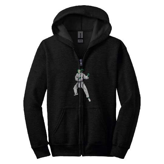 Snake Lover Reptiles Cobra Gift Serpent Kung Fu Karate 1 Zip Hoodies