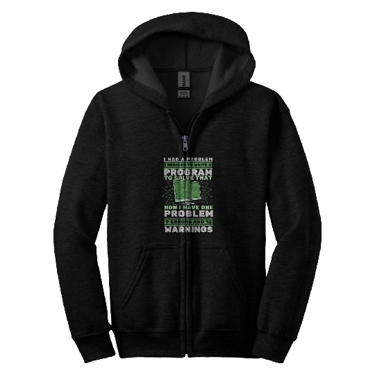 Funny Coder Programming Software Engineer Coding Programmer Zip Hoodies