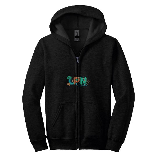 LPN nurses Licensed Practical Nursing Student Graduation Zip Hoodies