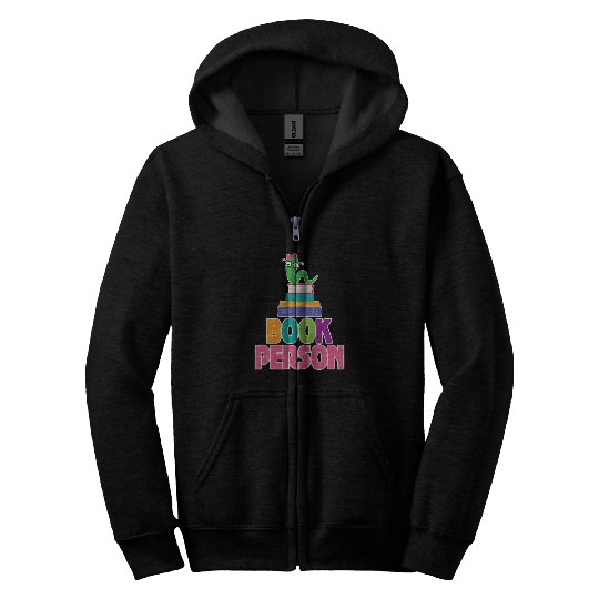 Reading Book Lover Gift Funny Bookworm Zip Hoodies