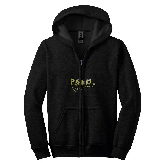 Padel Queen for bests padel tennis player in the country Zip Hoodies