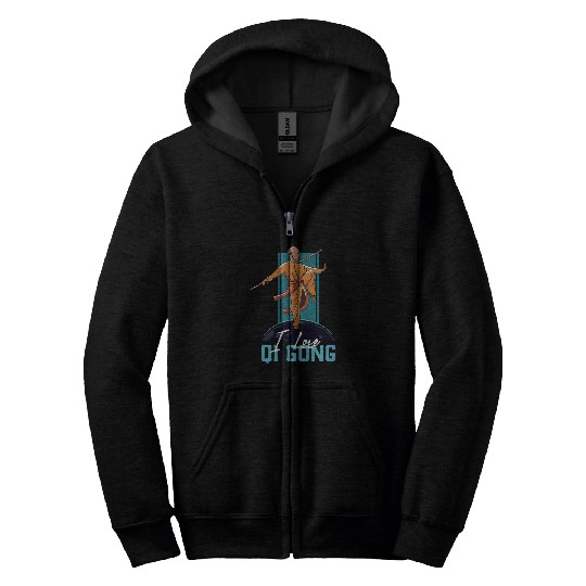 Qi Gong Clothing for Tai Chi Exercises with Chigong and Yoga 20 Zip Hoodies