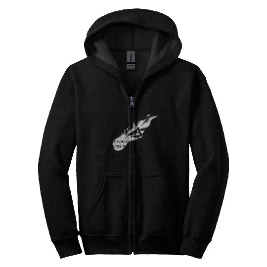 Wizard - Fireball Range Zip Hoodies