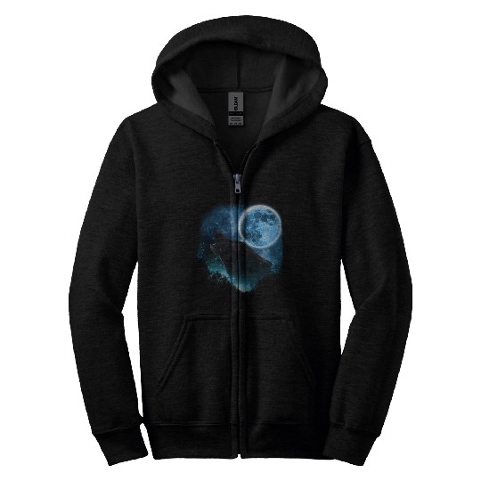 Black Wolfs Skylight 3pxc Zip Hoodies