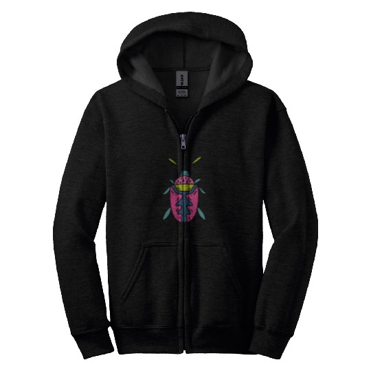 Bug Zip Hoodies