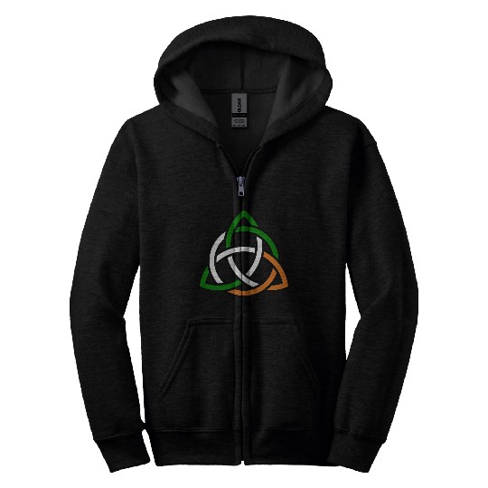 Celtic Knot Zip Hoodies