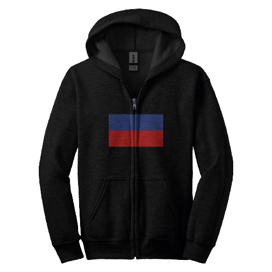 National Flag Of Haiti Zip Hoodies