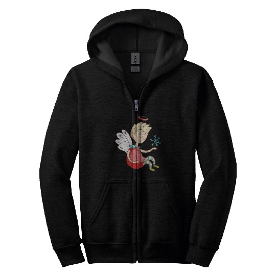 angel Zip Hoodies