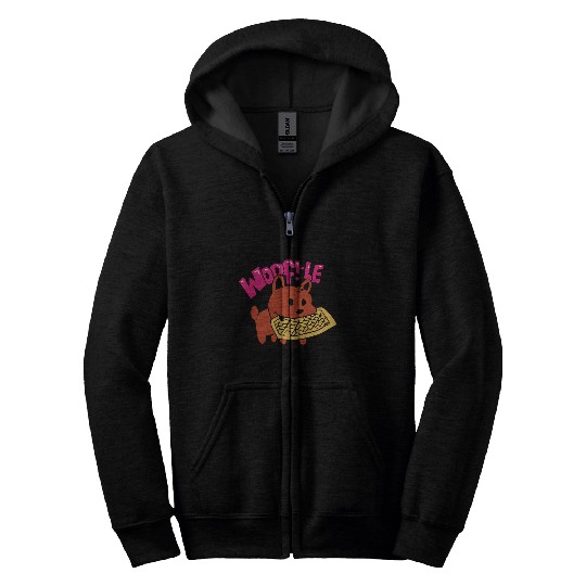 waffle dog Zip Hoodies