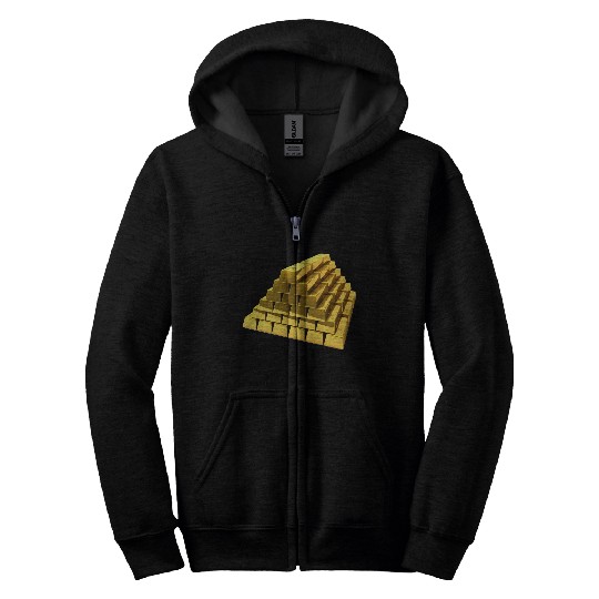 Gold Zip Hoodies